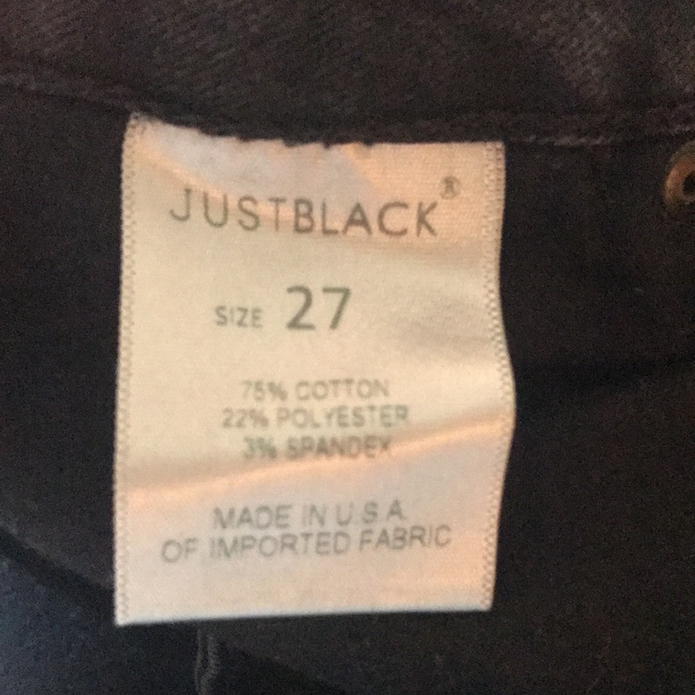 JUST BLACK Ripped Jeans - Picture 7 of 7